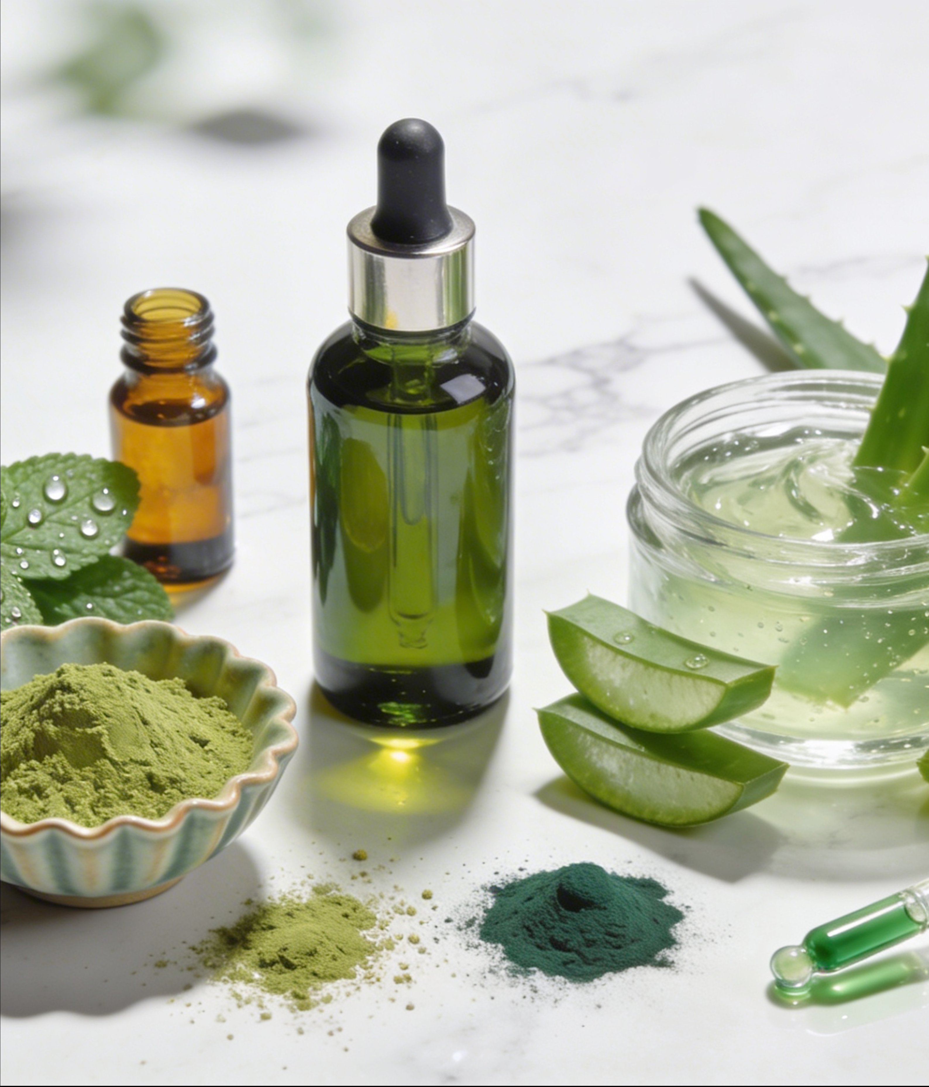Natural cosmetics from melanin